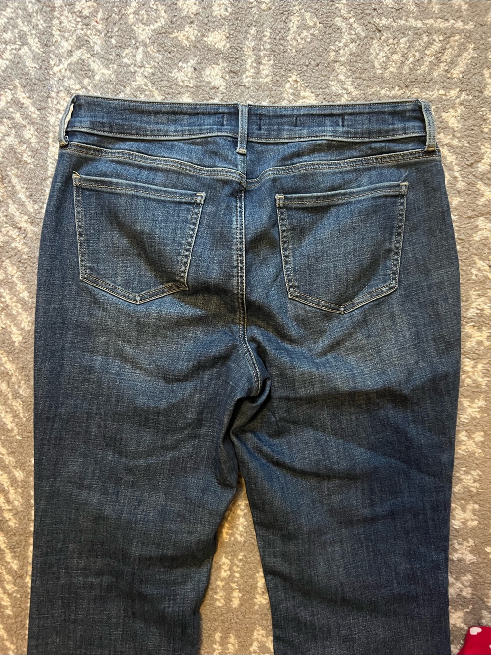 NYDJ Marilyn Straight Leg Jeans with lift x tuck technology size 10 (AA110) - Picture 8 of 10